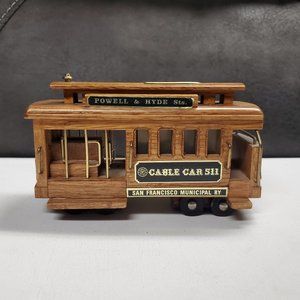 Coin Bank - San Francisco Municipal Cable Car 511